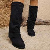 Noémie | Botas Altas de Camurça