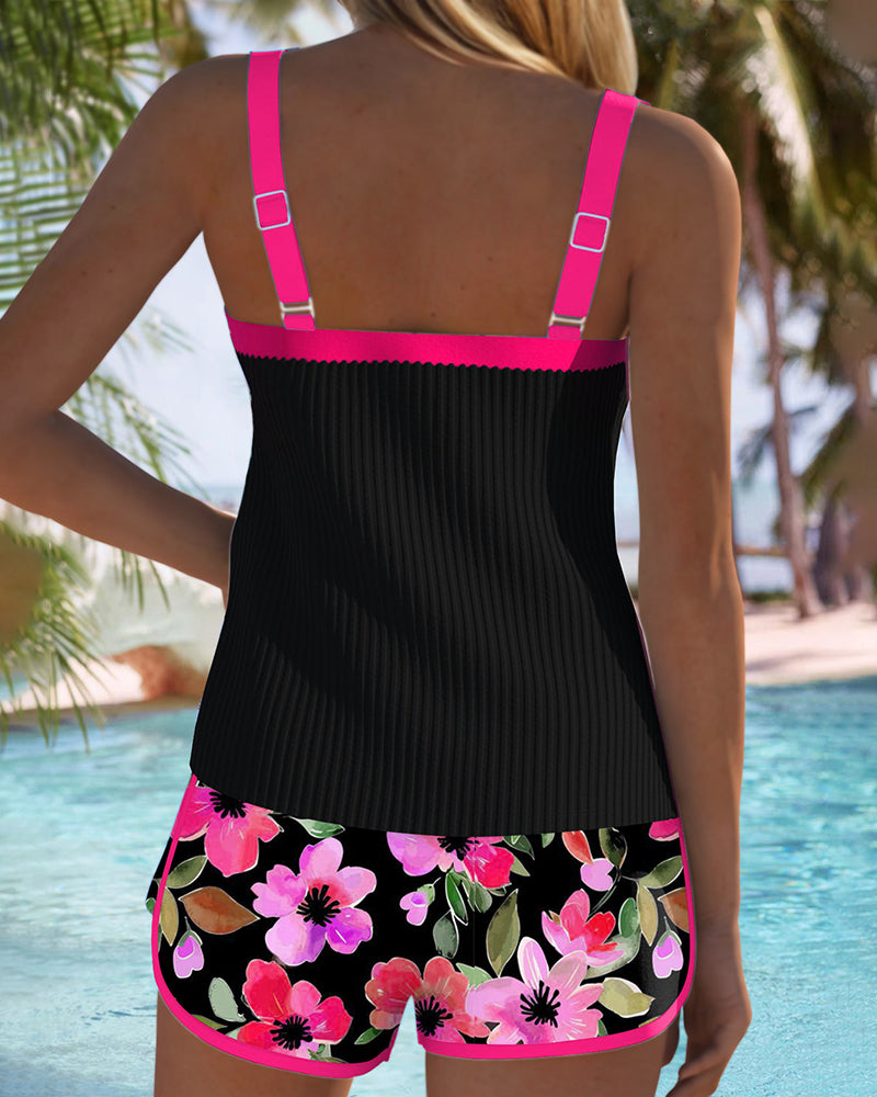Elisa - Tankini de Duas Peças Elegante