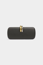 Hladká crossbody kabelka s retiazkou