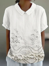 Liliana - Camisa Bordada Floral