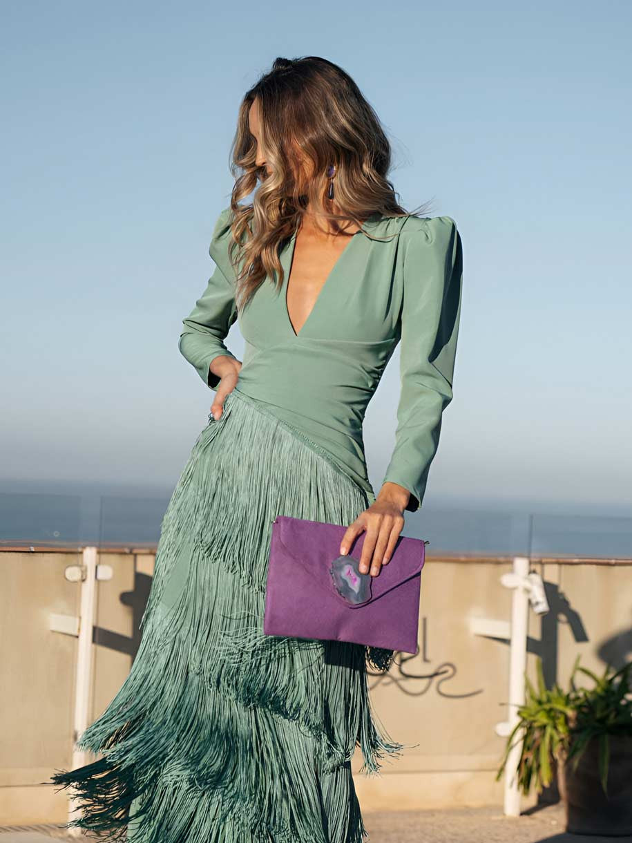Amália - Vestido Maxi Elegante