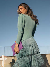 Amália - Vestido Maxi Elegante