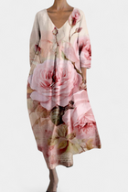 Padrão Floral Rosa