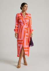 Eloísa | Vestido Traçado Estampado
