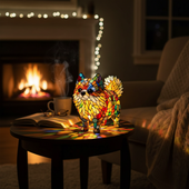 Lulu da Pomerânia | Figura Luminosa Decorativa