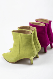 Sophie | Botins de Camurça Elegantes