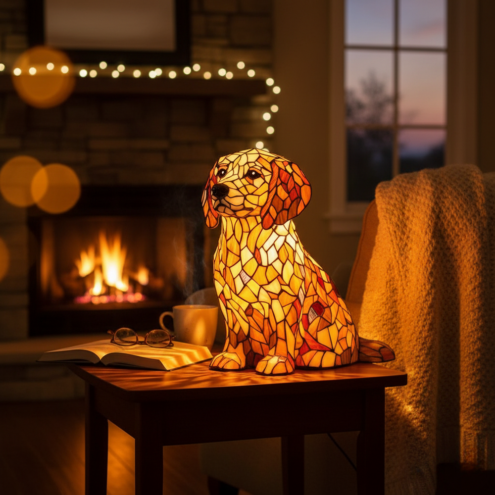 Lili | Figura Luminosa Golden Retriever