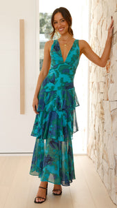 Eli - Vestido Maxi Elegante Verão