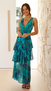 Eli - Vestido Maxi Elegante Verão
