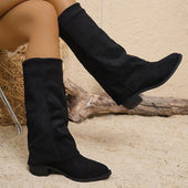 Noémie | Botas Altas de Camurça