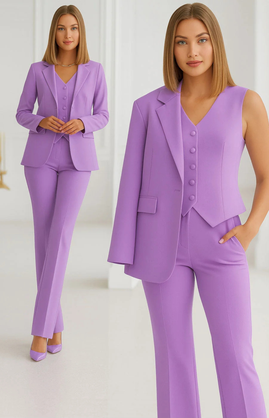 Cecília | Conjunto Elegante de Três Peças