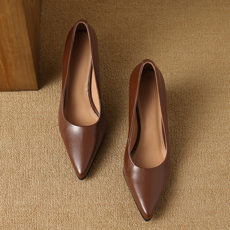 Júlia | Sapatos Clássicos de Salto Largo