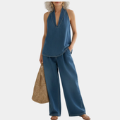 Rita | Conjunto Denim de Duas Peças
