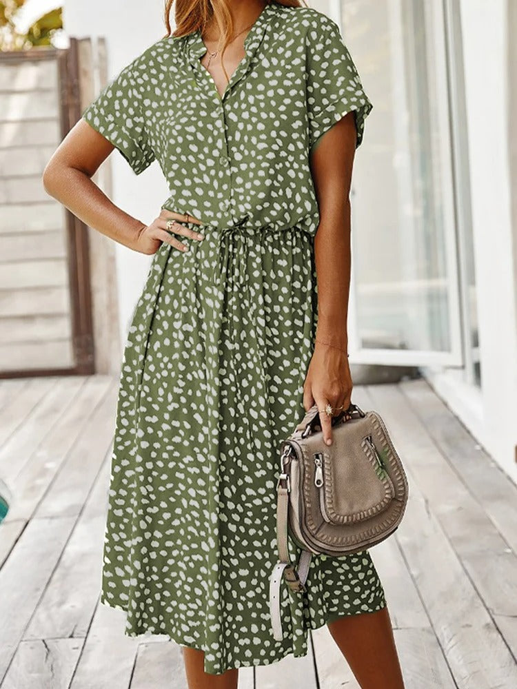 Lesley - Vestido Prático e Confortável