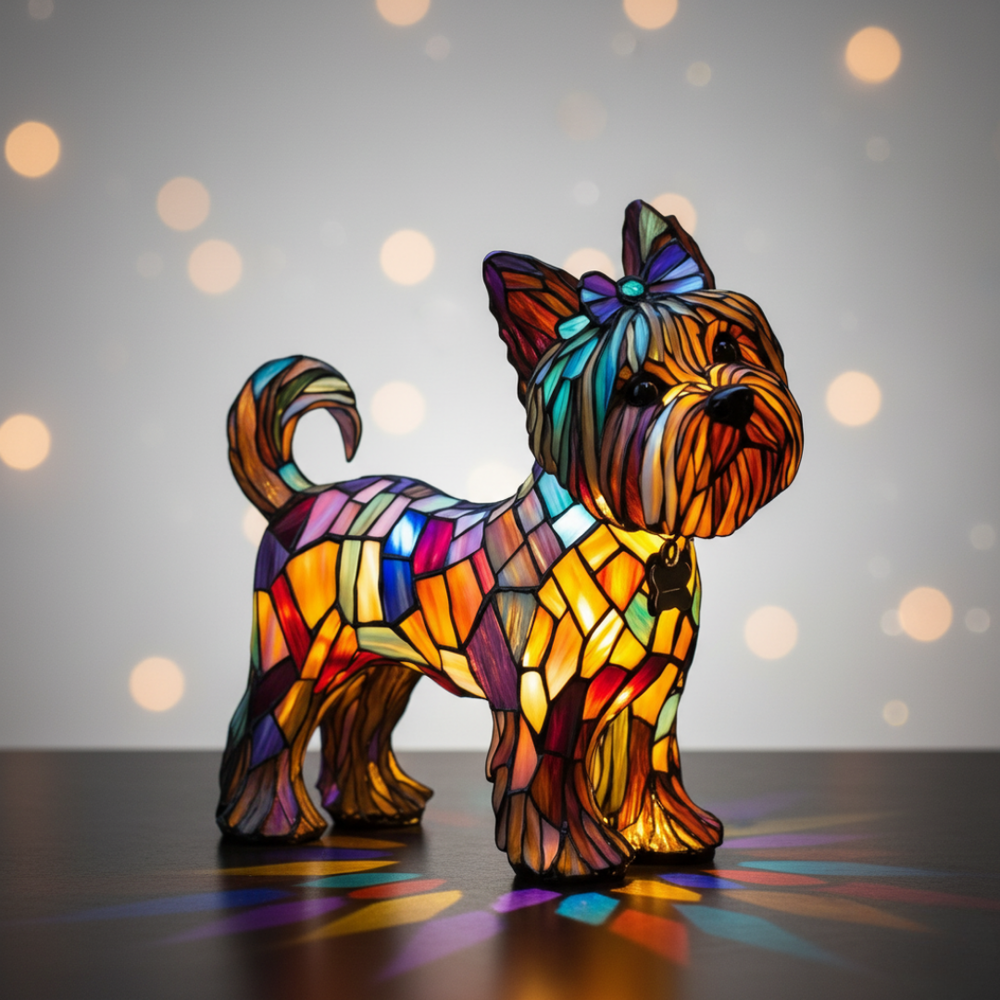 Rainha de Cristal | Figura Luminosa Decorativa