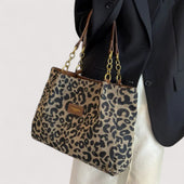 Lara | Saco de Compras Leopardo
