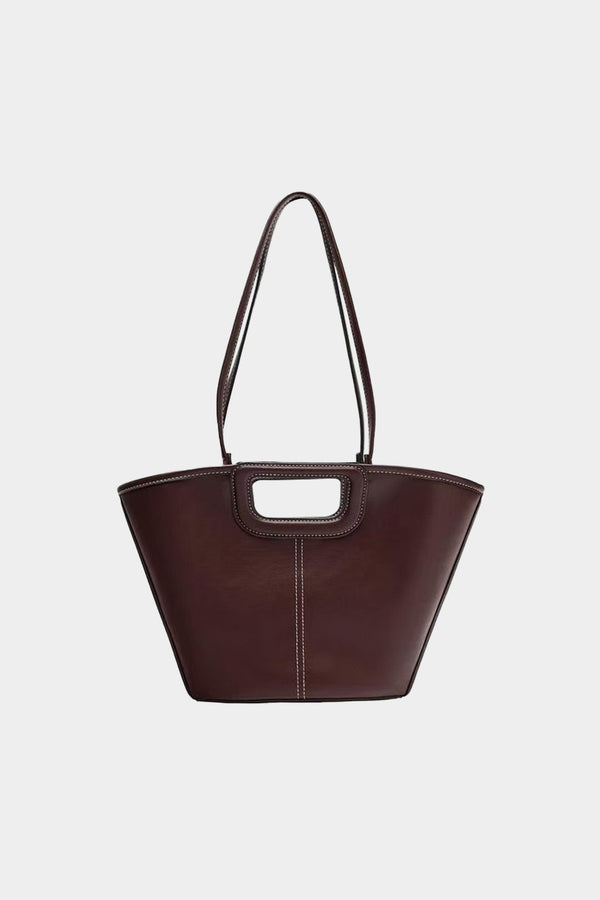 Crossbody kabelka z umelej hladkého vzhľadu