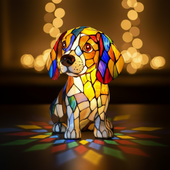 Beagle | Figura Luminosa Decorativa