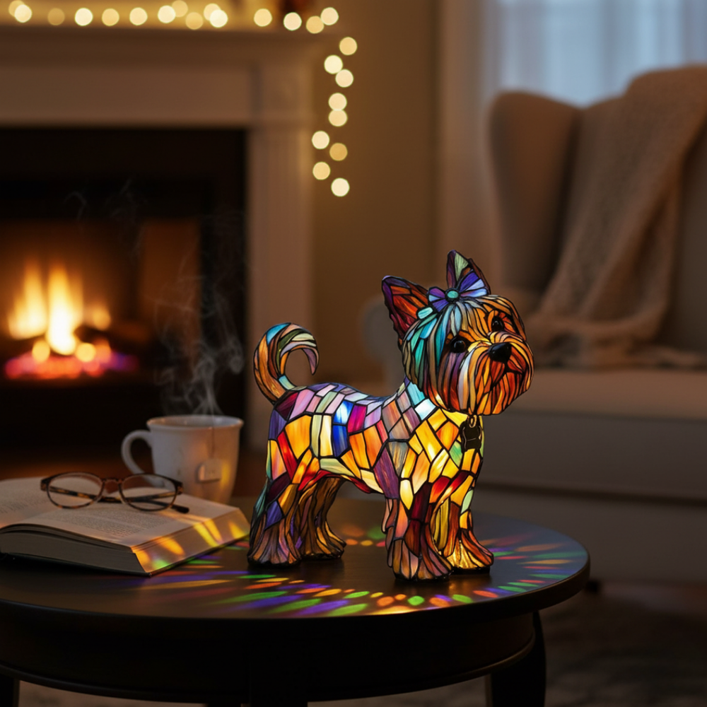 Rainha de Cristal | Figura Luminosa Decorativa