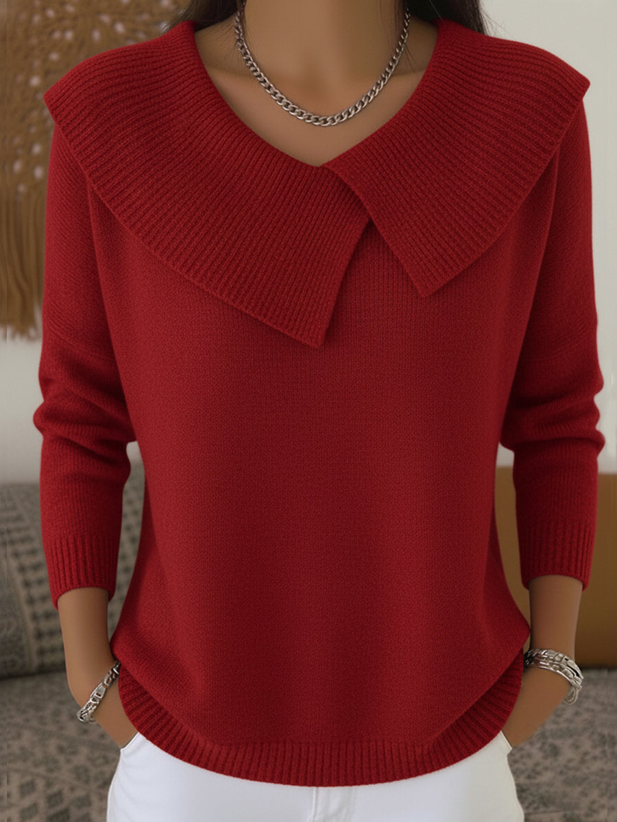 Matilde | Camisola de Malha Acolhedora com Gola