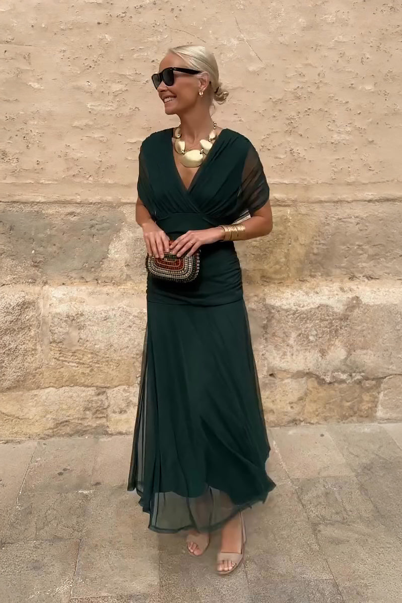 Luísa - Vestido Decote em V