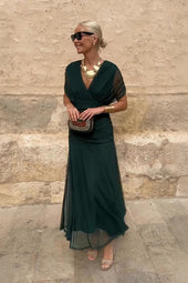 Luísa - Vestido Decote em V