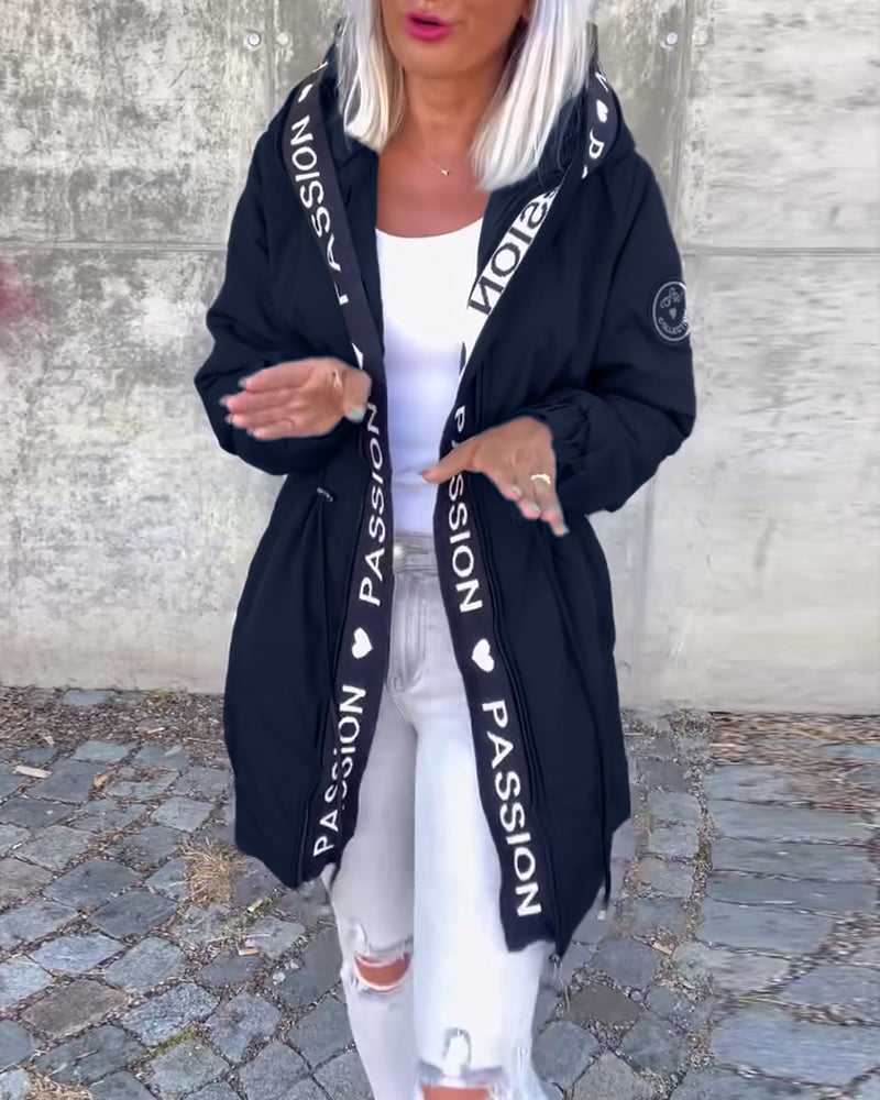 CELINE | Plašč s kapuco
