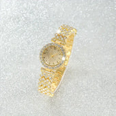 Uhr und Armband-Set Luxe Radiance | Gold