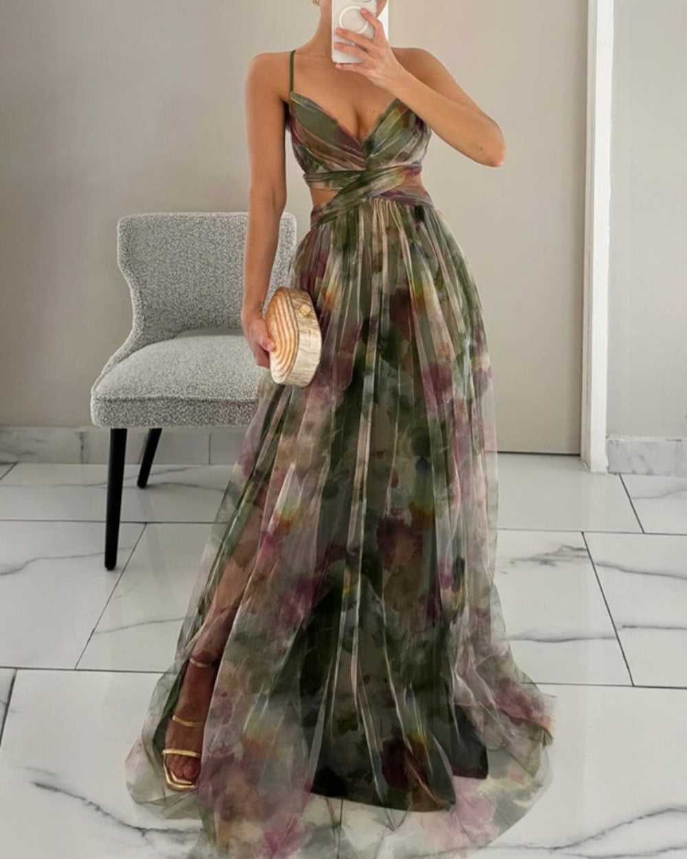 Maria - Vestido Maxi Elegante