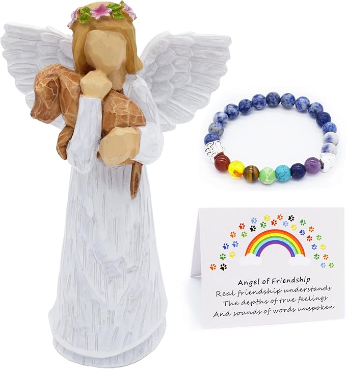 Elisa | Conjunto Anjo da Amizade e Pulseira