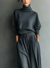 Laura - Conjunto feminino de malha