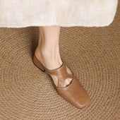 Patrícia | Mules Elegantes de Salto Largo