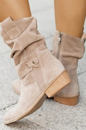 Clémence | Botins Flexíveis de Camurça