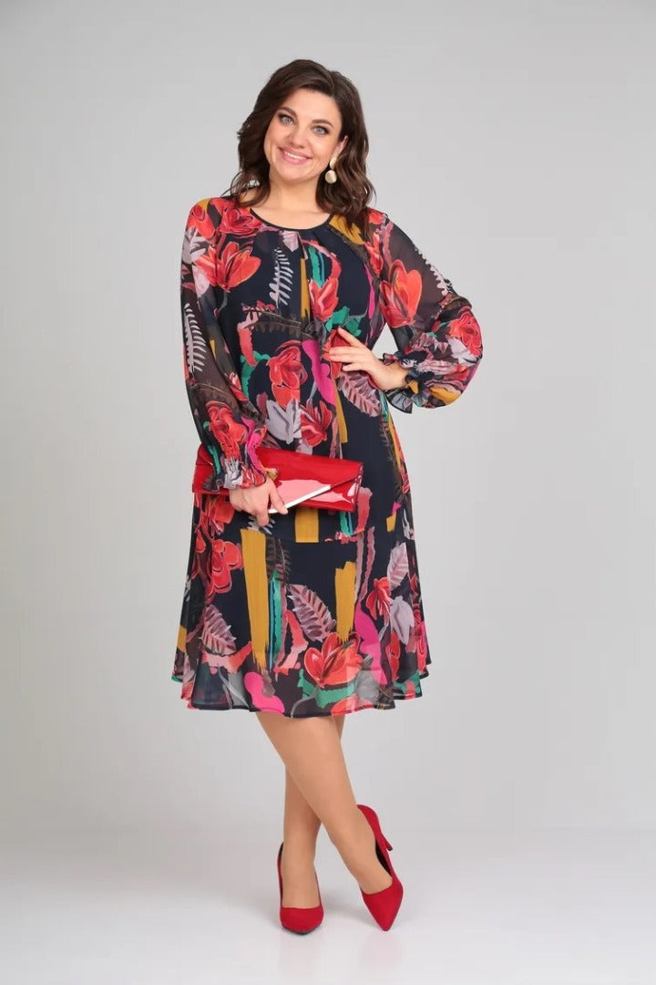 Flor – Vestido florido elegante