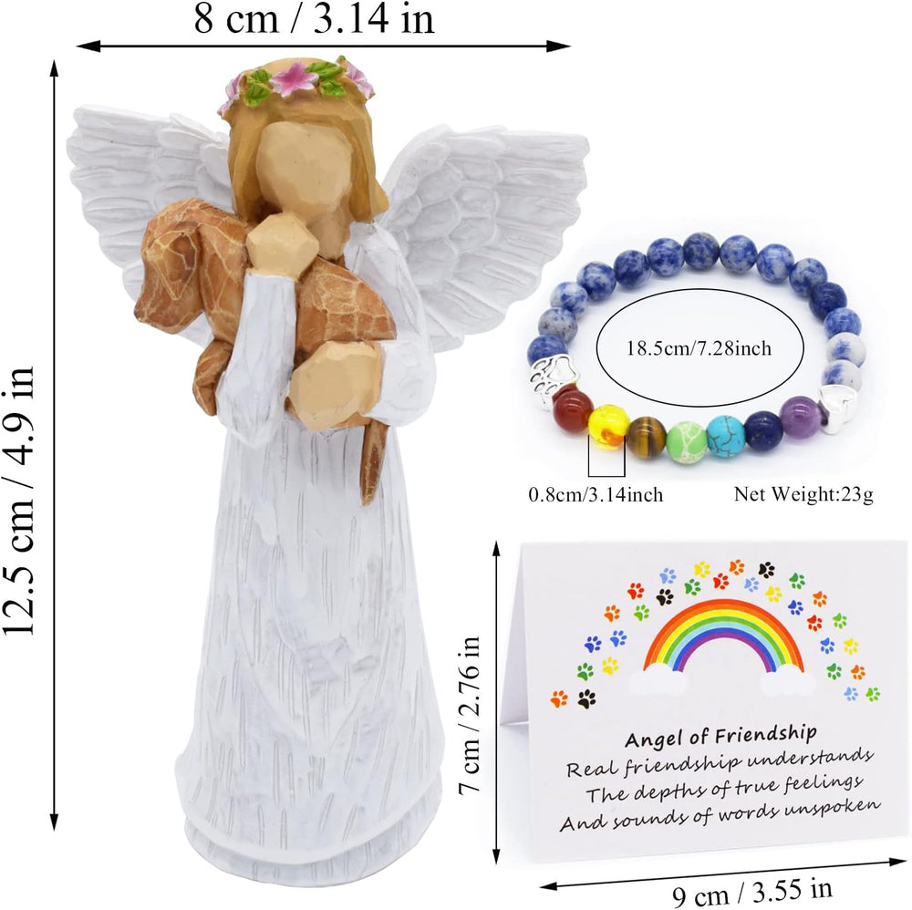 Elisa | Conjunto Anjo da Amizade e Pulseira