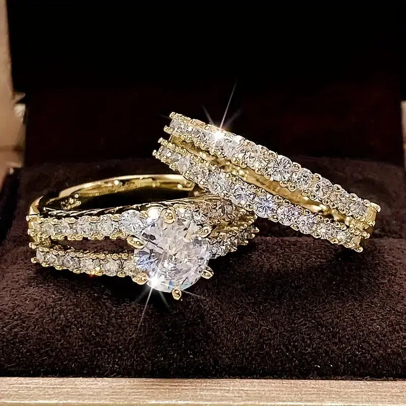 Ring-Set Eternal Radiance | Gold