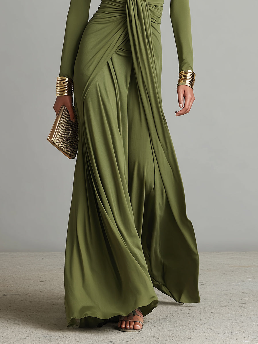 Ariana - Vestido maxi glamoroso