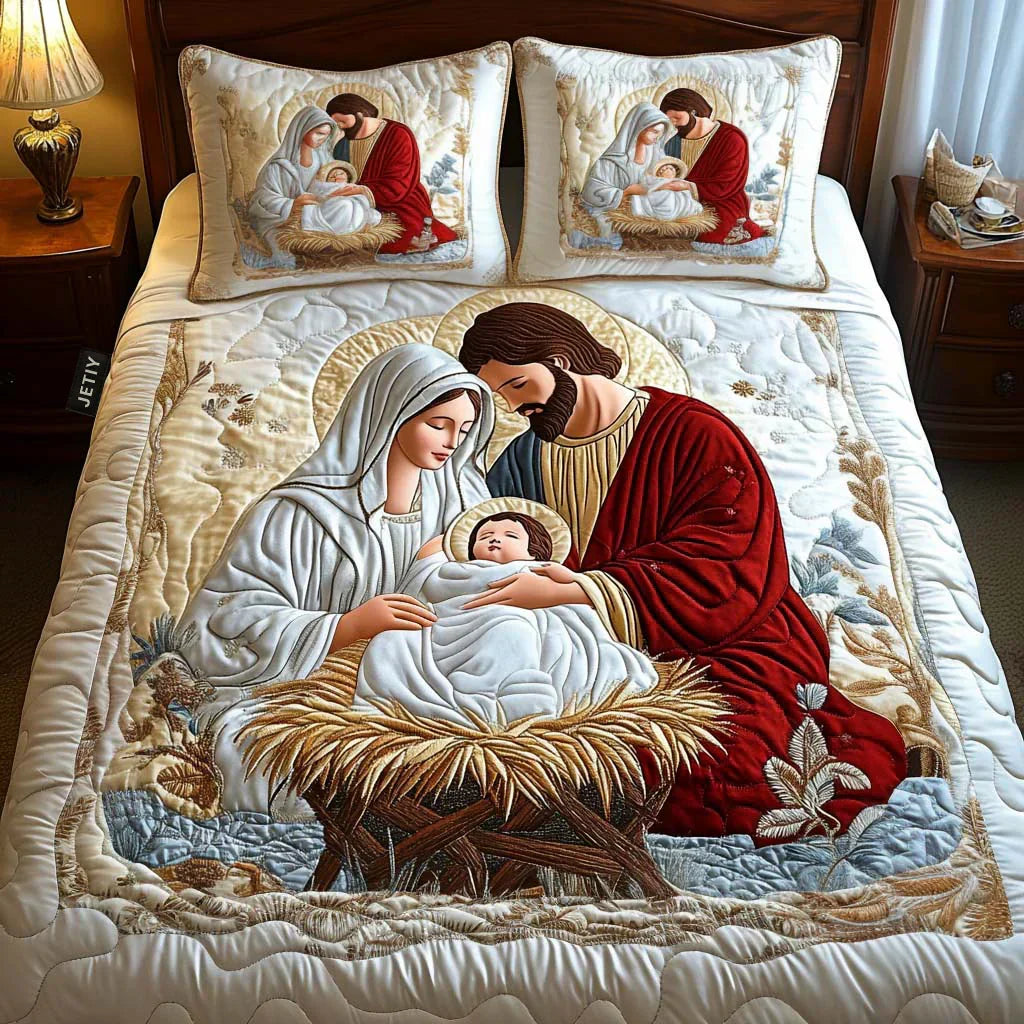 Conjunto de Cama 3 Peças Bênção Radiante