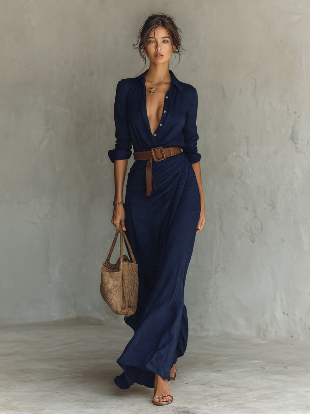 Sofia - Vestido maxi Leve