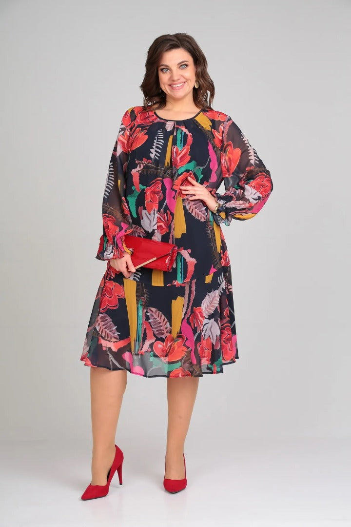 Flor – Vestido florido elegante
