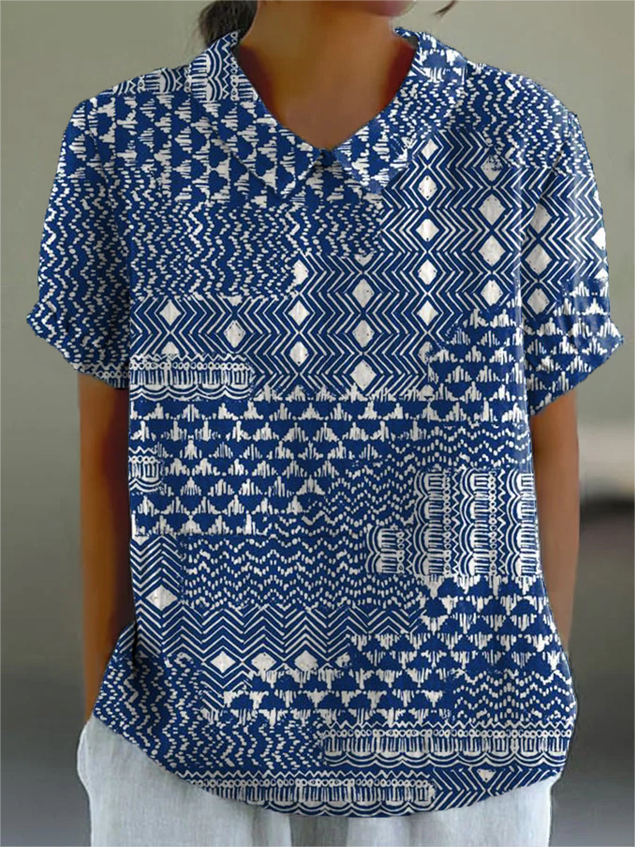 Ana - Camisa com Estampa Tribal