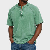 Pedro - T-shirt Vintage com Botões