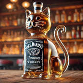 Gato Garrafa de Whisky