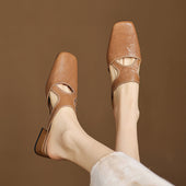 Patrícia | Mules Elegantes de Salto Largo