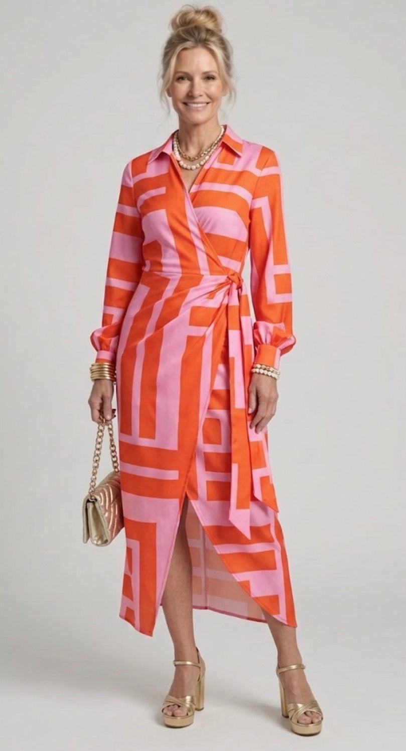 Eloísa | Vestido Traçado Estampado