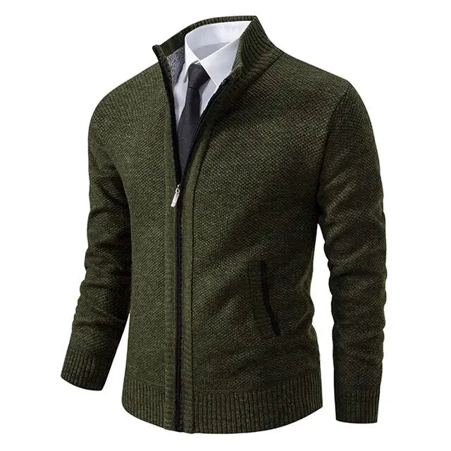 Leon | Camisola de malha com fecho