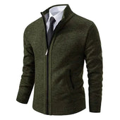 Leon | Camisola de malha com fecho