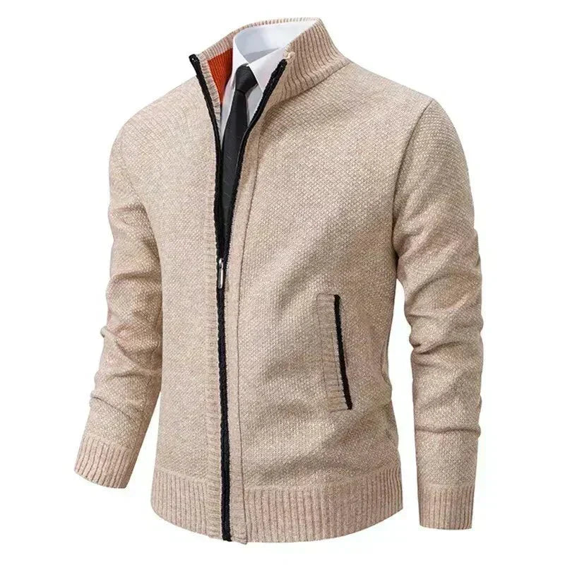 Leon | Camisola de malha com fecho