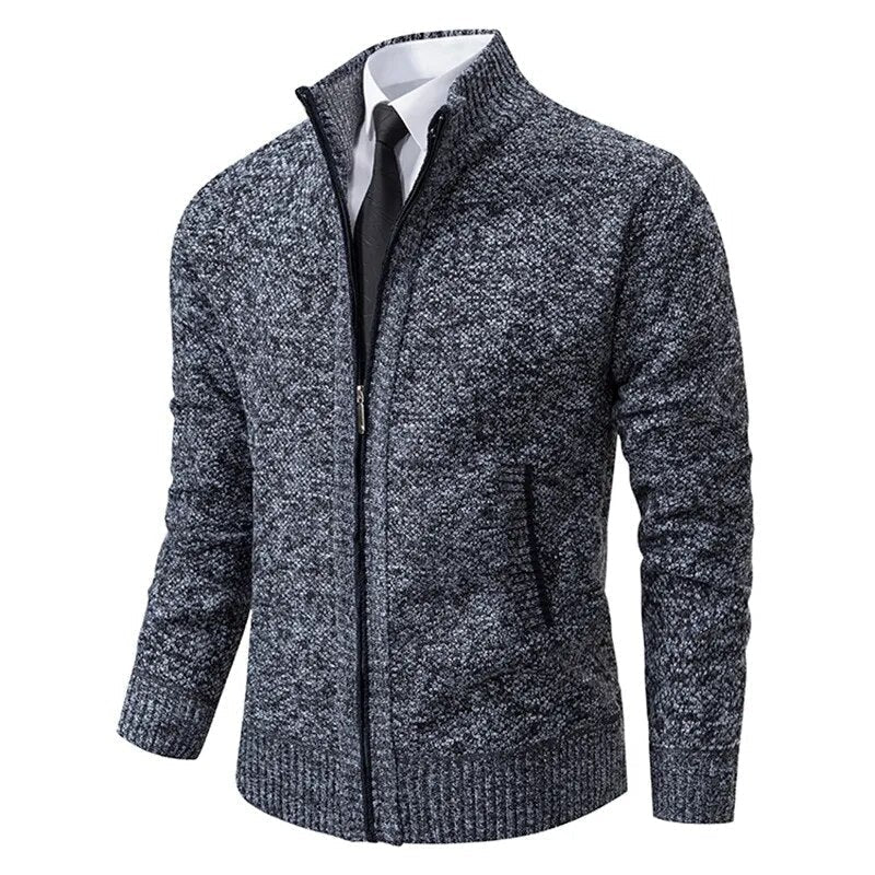 Leon | Camisola de malha com fecho