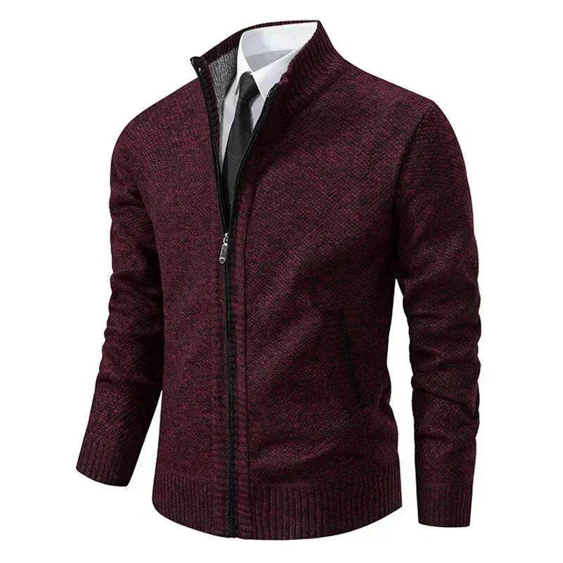 Leon | Camisola de malha com fecho